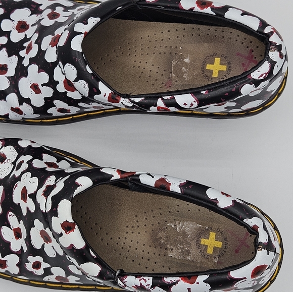 Dr Martens Pascal Fayre 1460 rare /hard-to-find floral clog shoes w 9 / m 8 - Picture 5 of 14